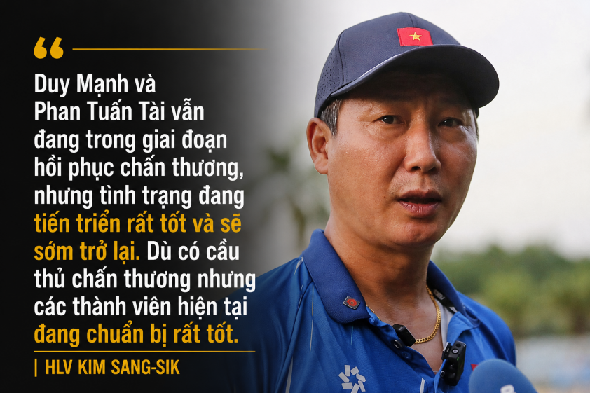 HLV Kim Sang-sik báo tin cực vui, ĐT Việt Nam sẵn sàng 'lột xác' tại ASEAN Championship 2026 860254