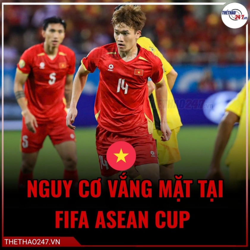 CĐV Thái Lan dậy sóng khi ngôi sao 1 một ĐT Việt Nam nguy cơ lỡ FIFA ASEAN Cup